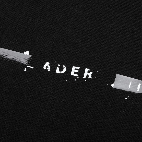 ADER ERROR TAPE T-SHIRT Black Sz A2 - Picture 3 of 10